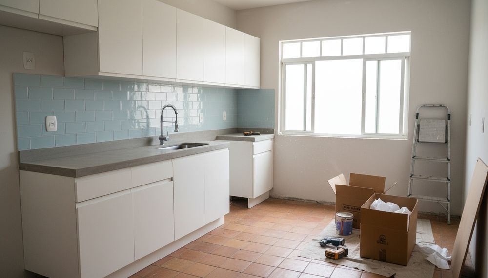 Cozinha reformada